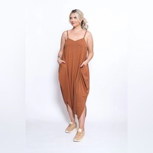 Smash + Tess X The Birds Papaya // Squirrel Romper in Acorn // BNWT